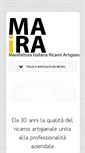 Mobile Screenshot of mairasrl.com